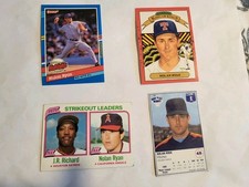 Nolan Ryan Mixed Lot HOF Home Plate Heroes 1980 Topps Donruss