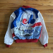 Vintage Chalkline Montreal Expos Olympic Stadium Jacket XL