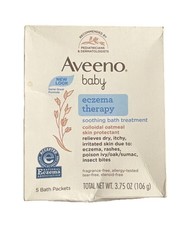 New Aveeno Baby Eczema Therapy Soothing Bath Treatment for Dry  Itchy Skin