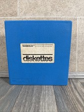 Vintage 5.25" Inch Floppy 10 Disk Storage Box, MiniKAS-Ette/10- Flipbox 