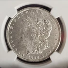 FAST 🚚⚡️VIDEO 👀🔥GORGEOUS FROSTY WHITE🔥1898 Morgan Silver Dollar NGC MS63