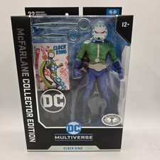 Mcfarlane DC Multiverse Batman Collector Edition 18 PLATINUM CHASE CLOCK KING A3