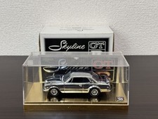 Kyosho 1/43 Nissan Skyline 2000GT-R KPGC10 Chrome Metallic Limited Ed Vintage