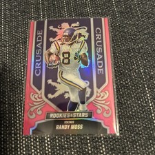 2023 PANINI ROOKIES & STARS CRUSADE PINK RANDY MOSS /75 VIKINGS #CR-24