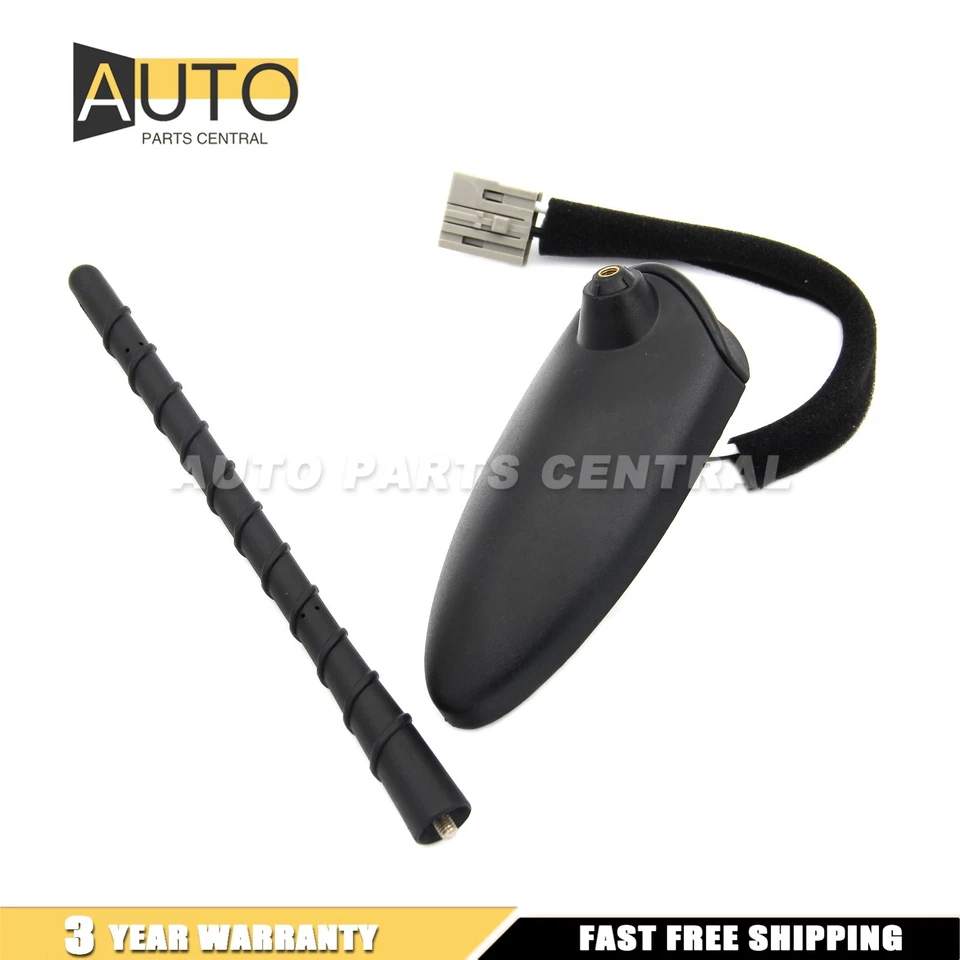 1Pair Roof Antenna & Pole Base For Hyundai Tucson Accent Elantra Kia Sorento USA Foto 4 de 4