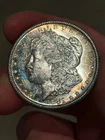 1881 S UNC CRESCENT TONED MORGAN DOLLAR (Details)
