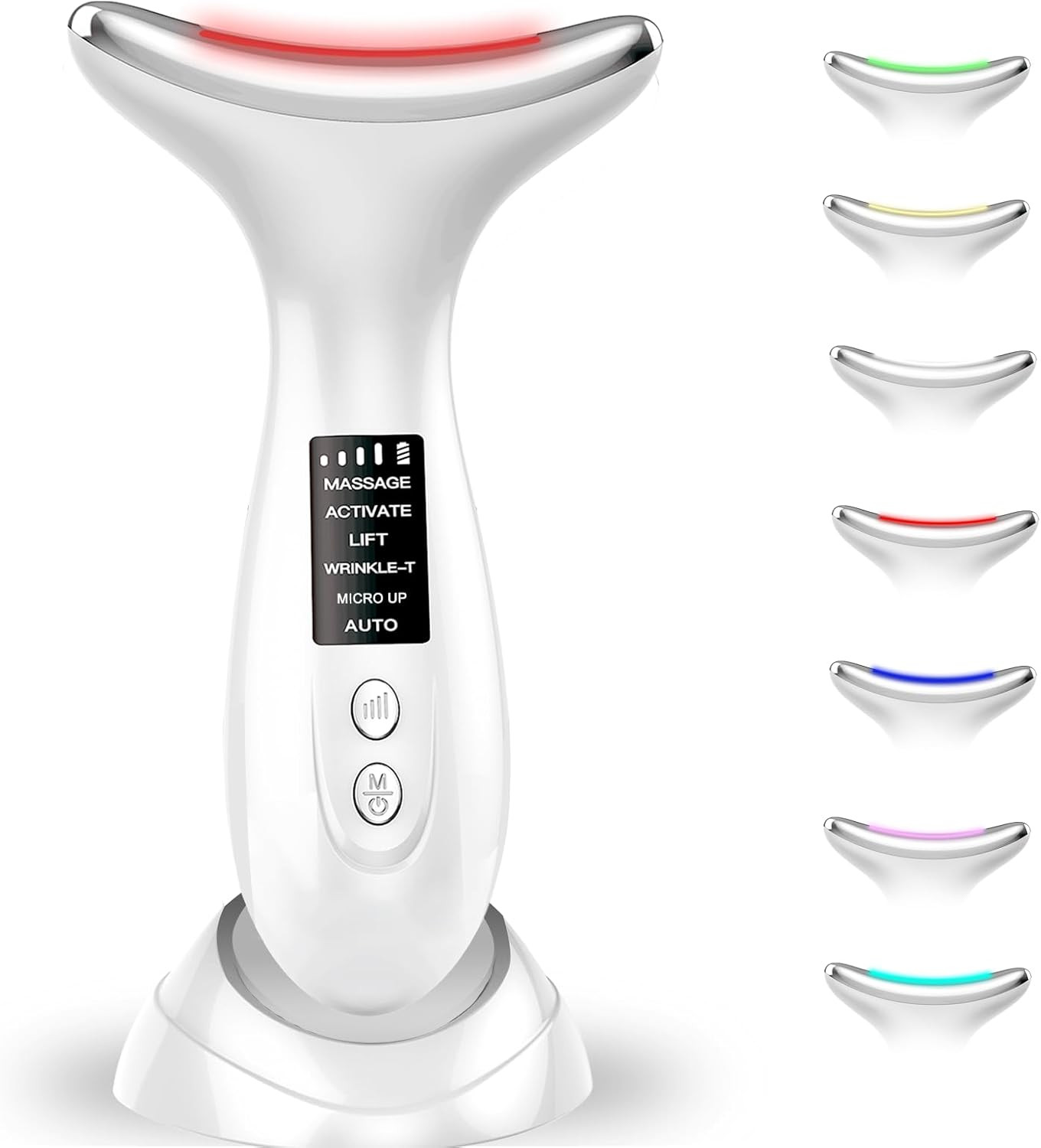Massaggiatore Viso Elettrico Massaggiatore Viso Lifting Dispositivo anti Rughe V