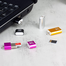 3 Pack Micro SD Card Reader for Android,Micro SD Card to USB Adapter, TF Ca...