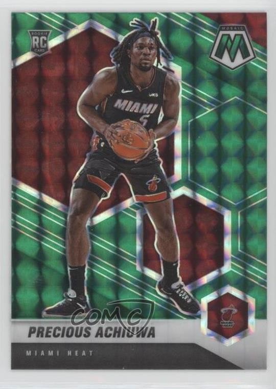 2020-21 Panini Mosaic Rookie Green Mosaic Prizm Precious Achiuwa #215 1t6s