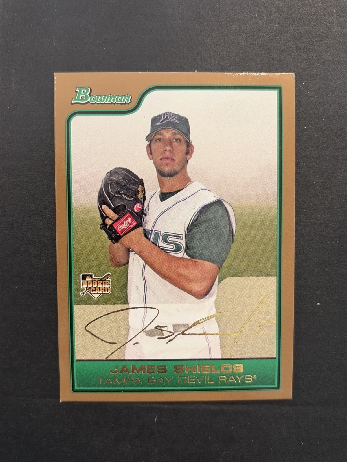 2006 Bowman Draft Picks & Prospects - James Shields #BDP54 Gold (RC)
