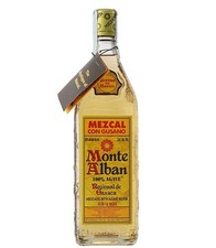 MONTE ALBAN MEZCAL CON GUSANO 100% AGAVE CL.70