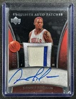 DENNIS RODMAN 2005-06 UPPER DECK EXQUISITE COLL #AP-DE GU PATCH AUTO 067/100