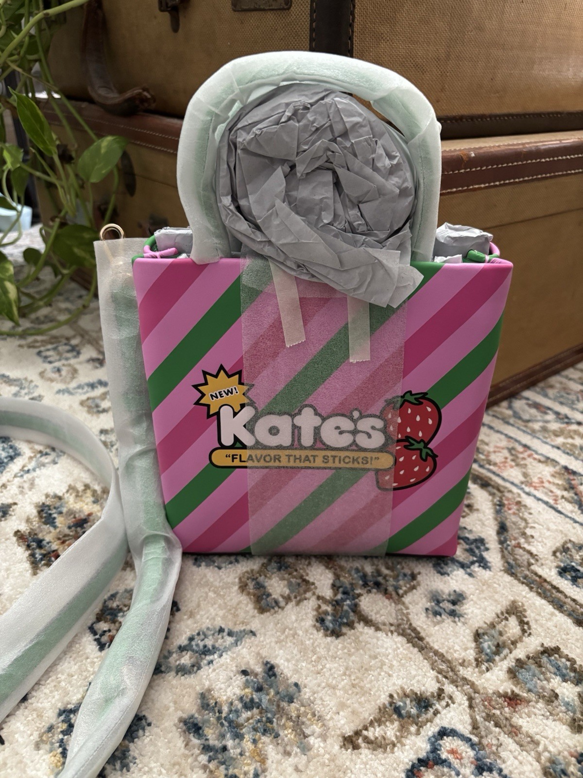 NWT Kate Spade Treat Yourself Candy Mini Tote Ultra Rare Limited Edition