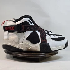 Nike Air Raid Shoes Mens Size 10.5 Black White Red Outdoor Basketball 642330-100