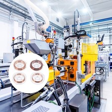  Fil d'aimant émaillé par fil de cuivre d'enroulement de bobine de 4 rouleaux