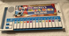 Mickey’s Magical Music Machine BONTEMPI M156 Italy  Piano Organ Disney