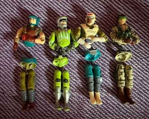gi joe action figures Loose Lot (broken rubber bands)