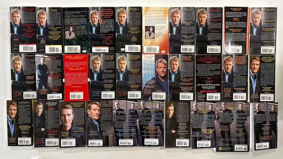 30 Book Lot Complete JACK REACHER Series Set LEE CHILD Books 1-30 In Too Deep PB Foto 2 de 4