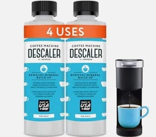 Impresa Coffee Machine Descaler Bottle 8 oz Mineral Build Up Remover - 2 pack