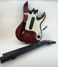 CHITARRA GUITAR HERO NINTENDO WII BUNDLE + GUITAR HERO WARRIORS OF ROCK NINTENDO