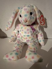Ty Springfield Bunny Beanie Baby 8.5-inch Stuffed Toy Plush W/Tags 2003 Vintage
