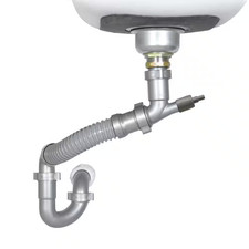 1-1/2 In. All-In-One Drain Kit for Single Bowl Kitchen Sinks, Bar Sinks and Util
