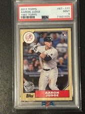 2017 Topps - 1987 Topps  30th Anniversary Aaron Judge #87-177 (RC) PSA9 E20