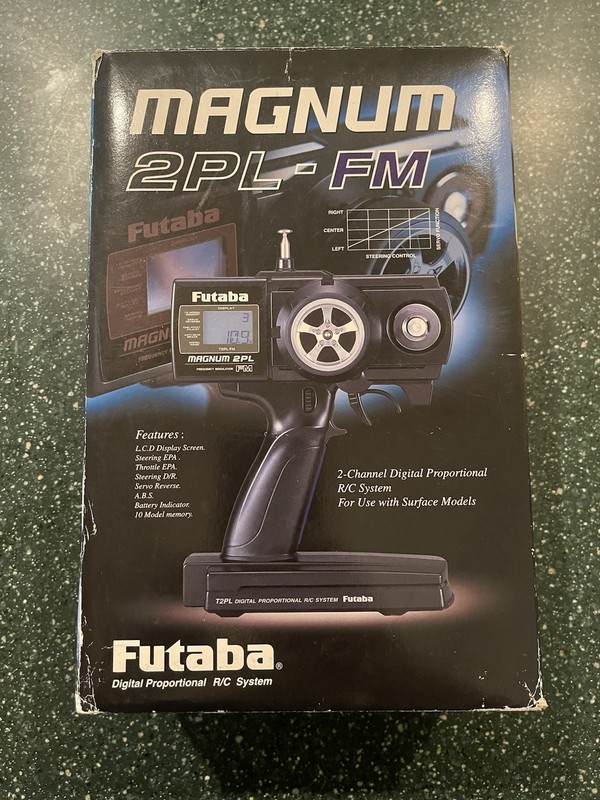 Futaba Magnum 2PL-FM Transmitter In Box Appears to Be New and Unused Vintage RC