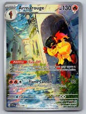 Armarouge 203/198 Illustration Rare Scarlet & Violet Pokemon Holo Near Mint on eBay