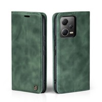 Handy HüLle FüR Xiaomi Redmi Note 12 Pro Klapp Magnet Smartphone Cover Case GrüN
