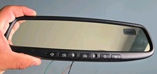Gentex 453 Rear View Mirror W Auto Dimming Homelink Red Led Compass