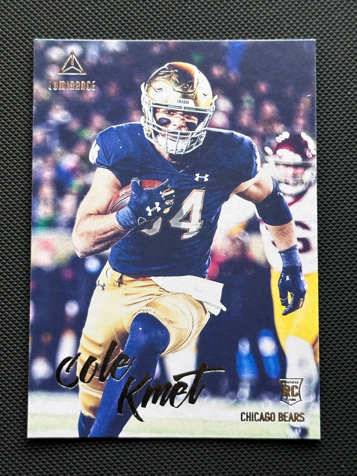 Cole Kmet #118 2020 Panini Luminance Football Rookie Luminance