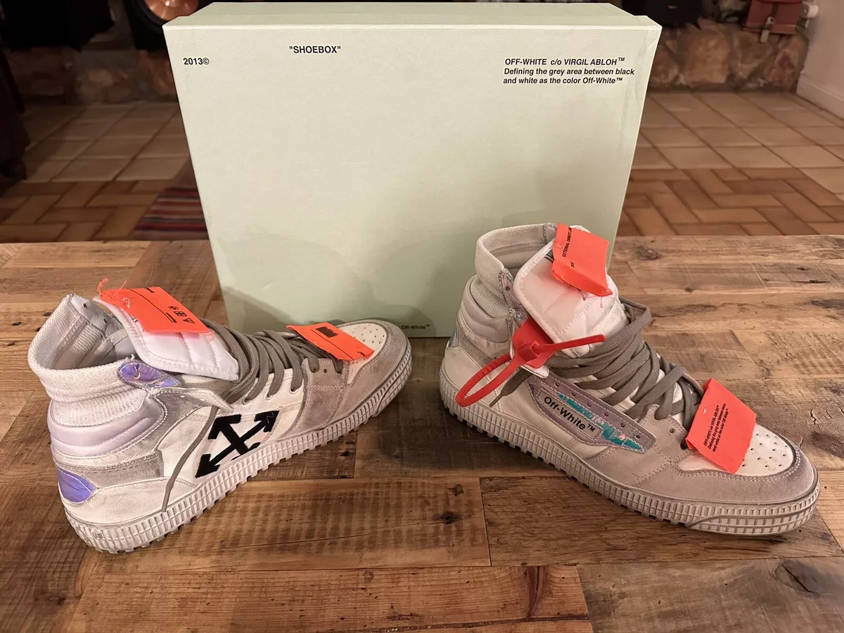 Off-White Off-Court 3.0 High Iridescent FW19 (Made in Italy) (EU:43)  (US:9.5)