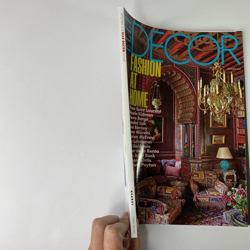 Elle Decor Magazine September 2018 Fashion At Home Issue Laurent Kidman Mizrahi - Picture 3 of 12