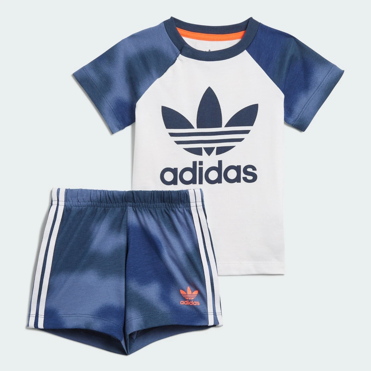 Ch ndal adidas Ni o Completo Verano gn4110 Adicolor Shorts Y Tee