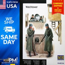 Master Box 3546 Watch Tower With Four Soldier 1/35