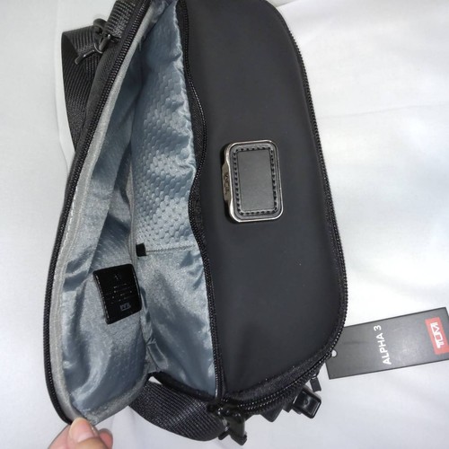 TUMI Alpha Bravo Platoon Sling Bag Crossbody One-Shoulder Nylon Travel 0232799 - Picture 10 of 11
