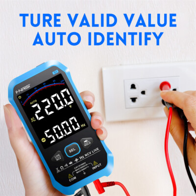New Digital Multimeter S1 AC/DC Voltage Resistance Auto Measurement 9999 Counts
