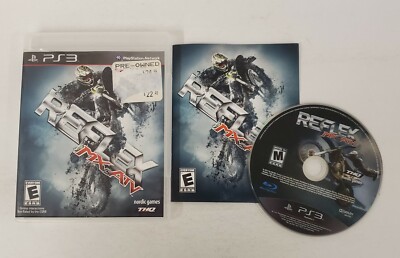 MX vs ATV Reflex (Playstation 3, PS3, 2009) Complete, Tested Fast Shipping 
