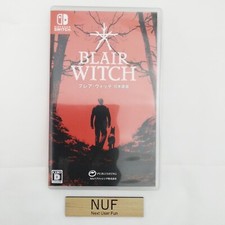 Nintendo Switch Blair Witch Japanese Edition Video Game Very Good GP Japan