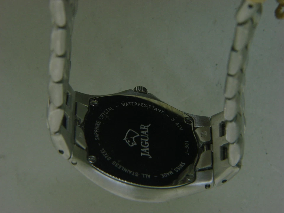 NEW JAGUAR # J301/6 UNISEX PREMIUM SWISS MADE QUARTZ WRIST WATCH - image 2 of 3