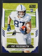 2021 Panini Score Pat Freiermuth ROOKIE Penn State Nittany Lions #323 RC A-4
