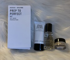 Bobbi Brown Prep To Perfect Set 3 Pcs Face Base, Cleansing Oil , Eye Cream