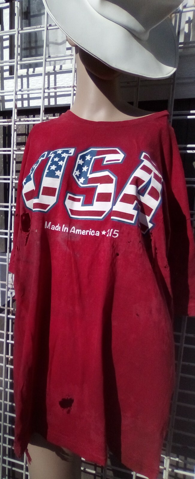 USA THRASHED TRASHED  destroyed ripped distressed… - image 9