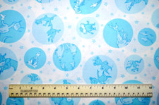 1/4 yard cotton quilt fabric Celebrate Seuss 2 Kaufman children crafts sewing