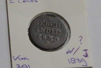 🧭 🇮🇩 NETHERLANDS INDIES 2 CENTS 1839 J B49 TT48 | eBay