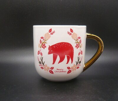 Threshold Beary Christmas Holiday Stoneware Coffee Mug