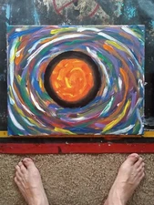 Hand painted paintings