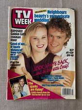 Vintage television - "Australian TV Week" May 1990 Kate Ceberano Bob La Castra