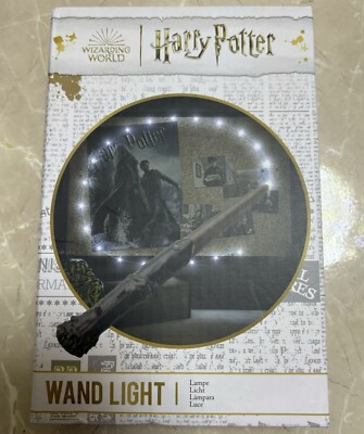 Offizieller Harry Potter Zauberstab Lichterkette Batterie Zauberer Hogwarts Geschenk Neuheit HP